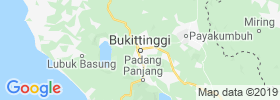 Bukittinggi map